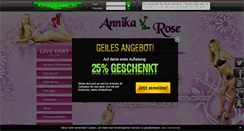 Desktop Screenshot of annikarose.net